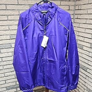 NWT CORE365 Men's Techno Lite Motivate Unlined Lightweight Jacket SZ XL Purple